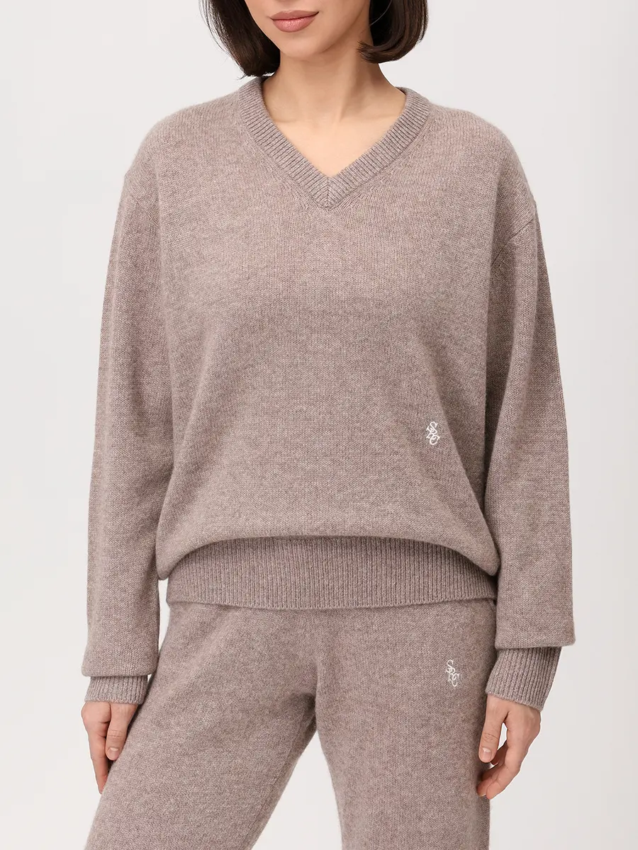 Костюм из кашемира и шерсти