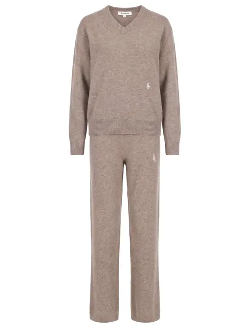 Костюм из кашемира и шерсти SPORTY & RICH