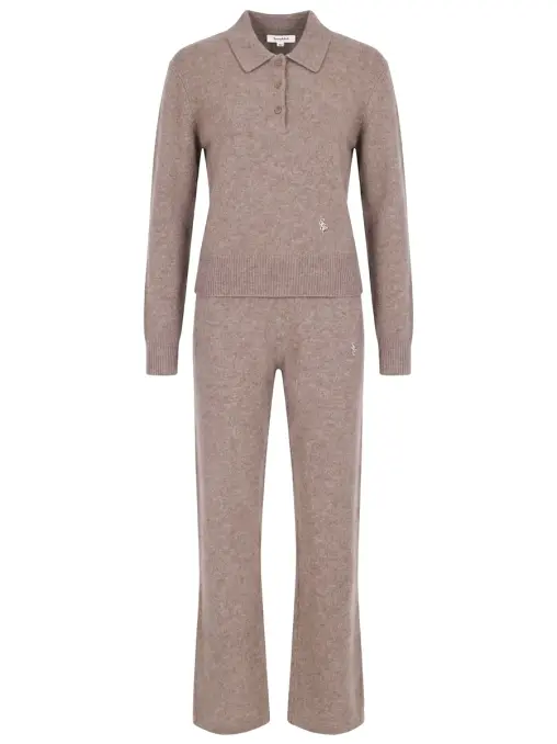 Костюм из кашемира и шерсти SPORTY & RICH