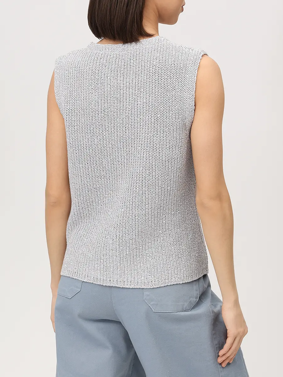 Жилет с пайетками