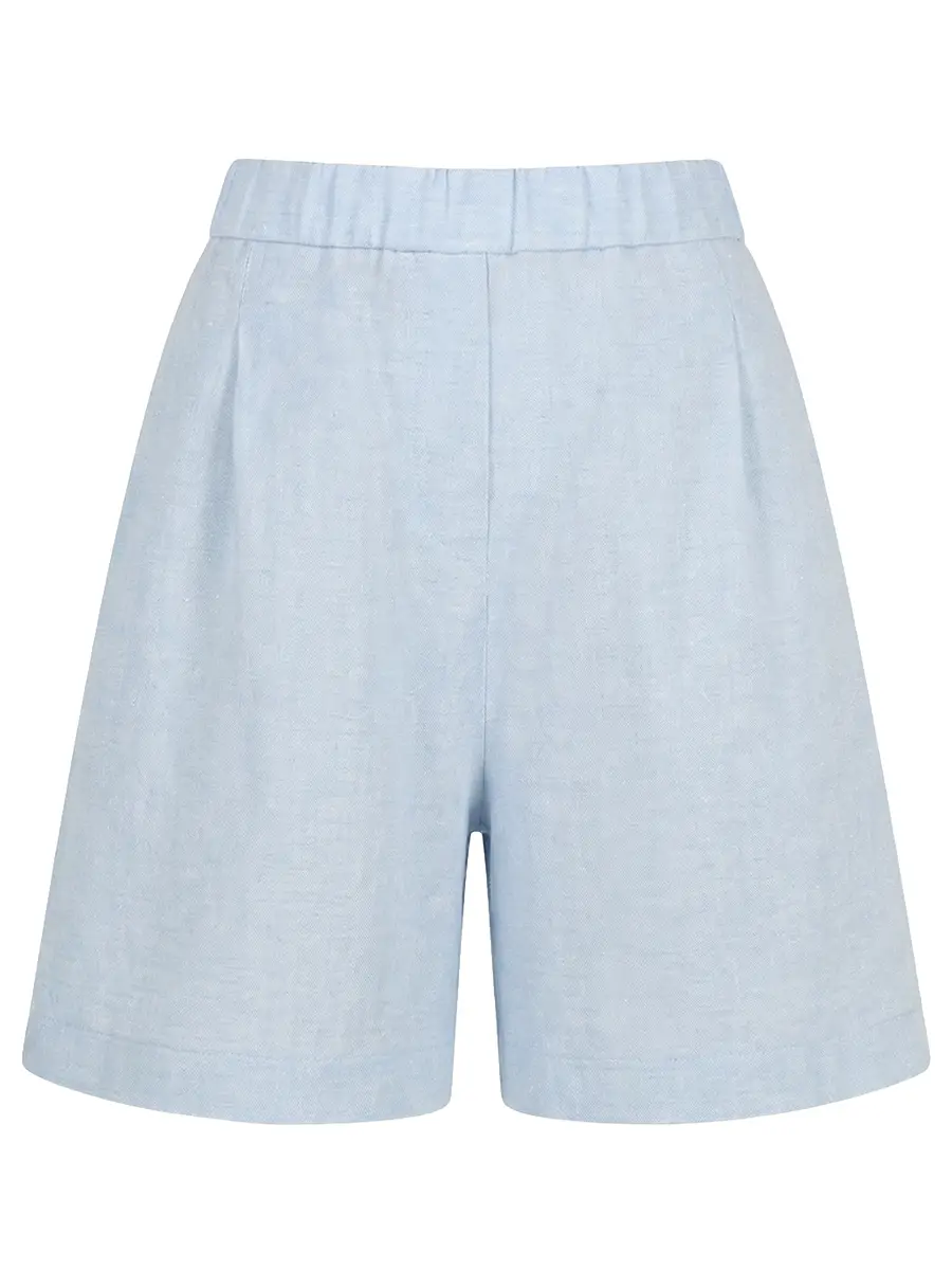 Шорты льняные