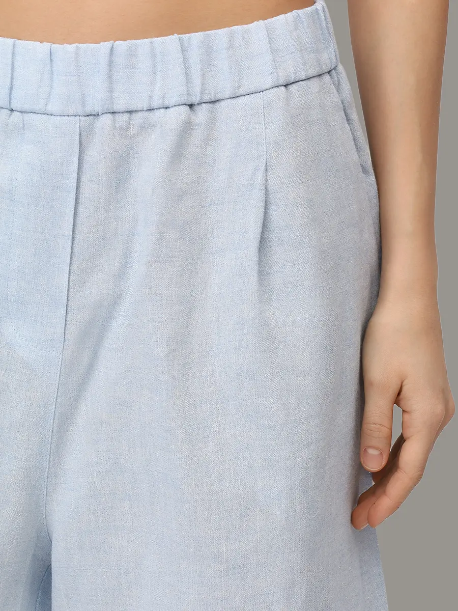 Шорты льняные