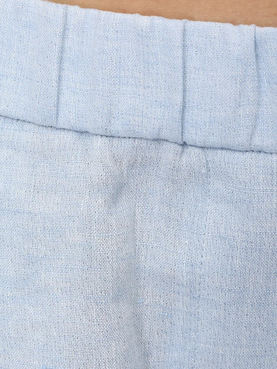 Шорты льняные