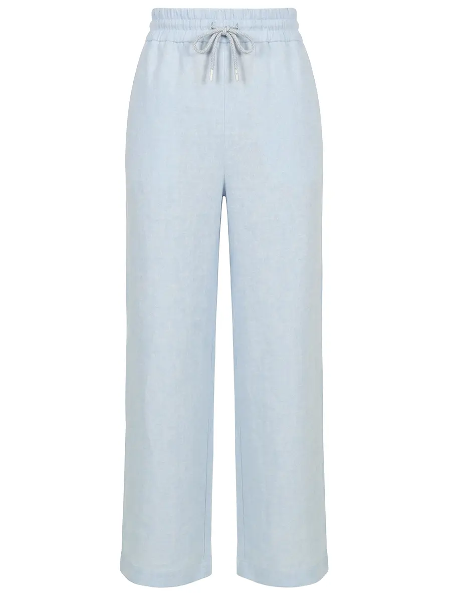 Брюки льняные