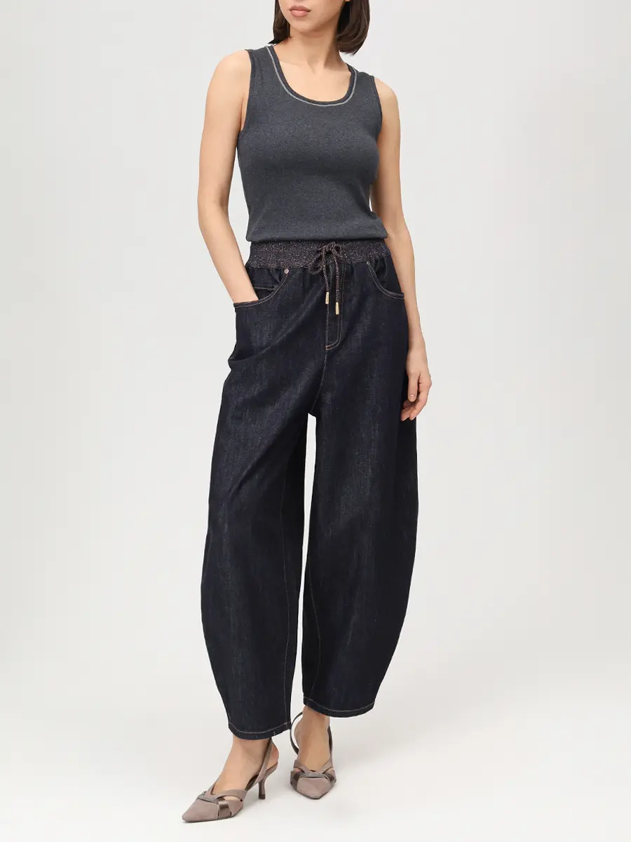 Джинсы хлопковые