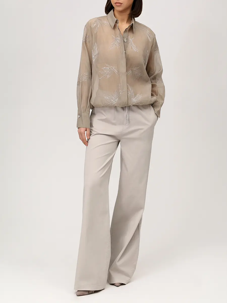 Брюки хлопковые