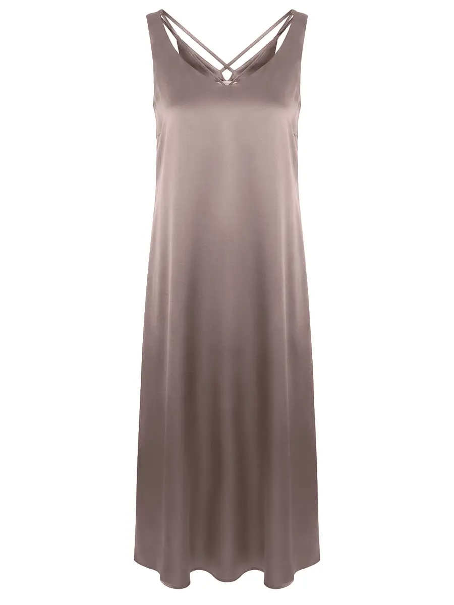 Платье шелковое