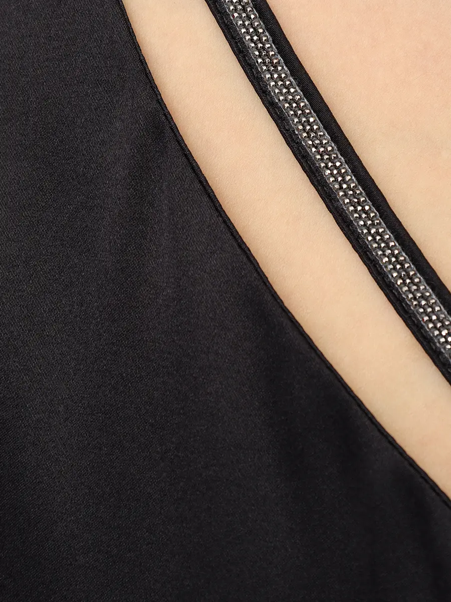 Платье шелковое