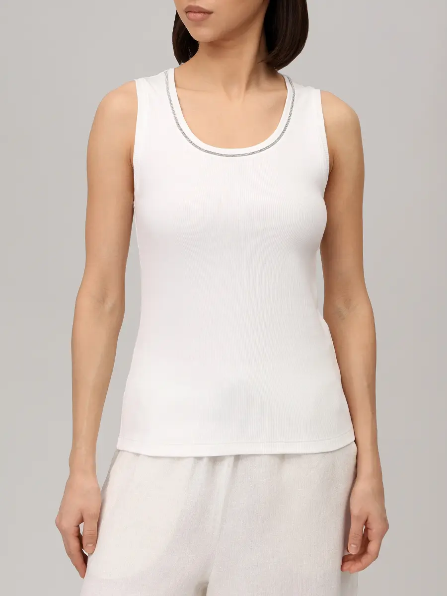 Топ хлопковый