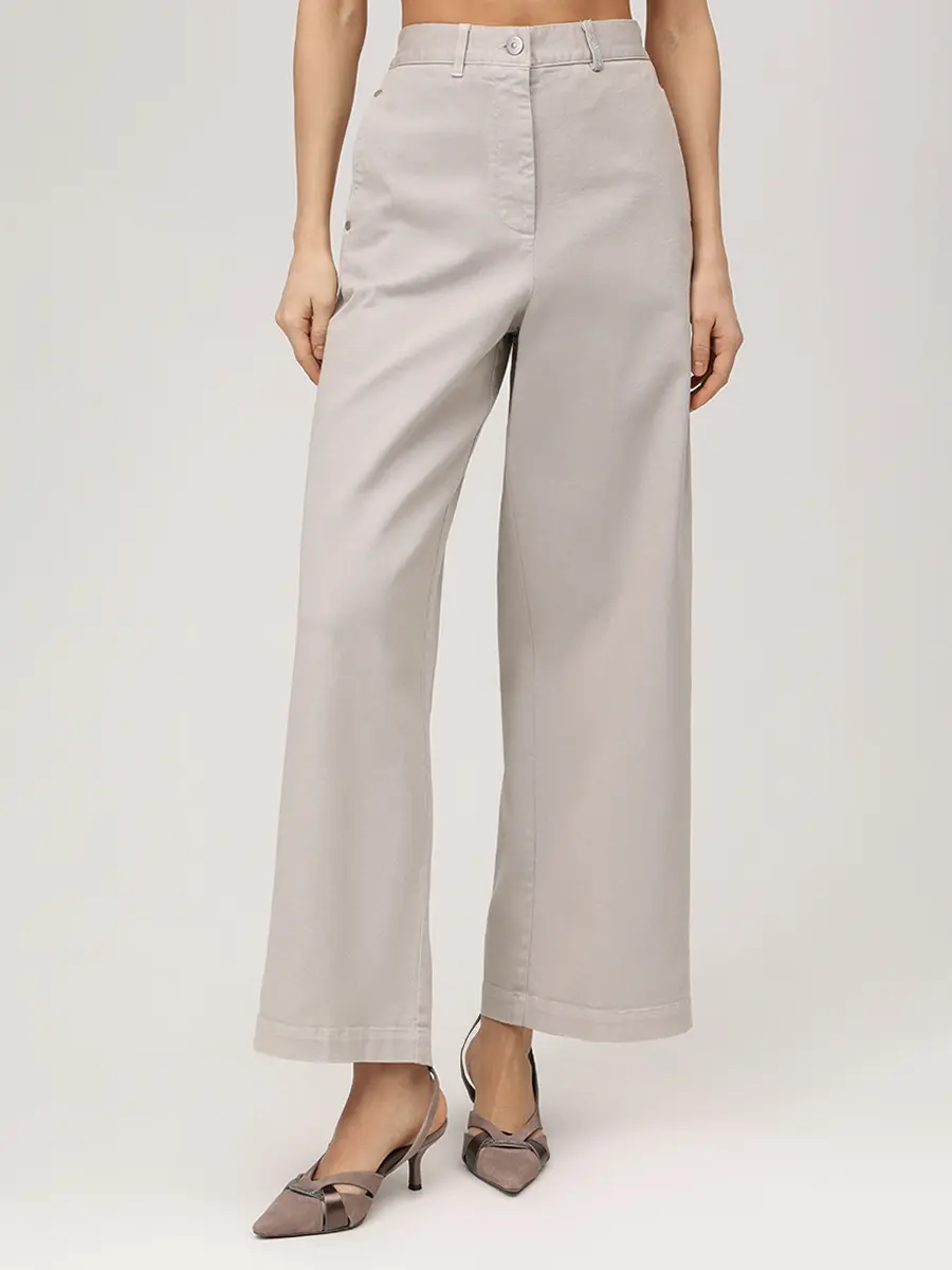 Джинсы хлопковые