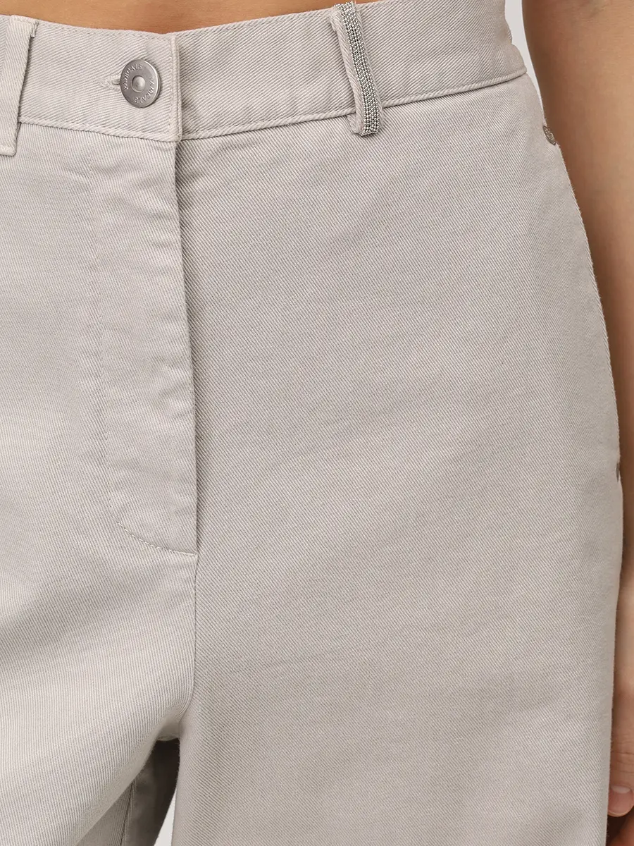 Джинсы хлопковые