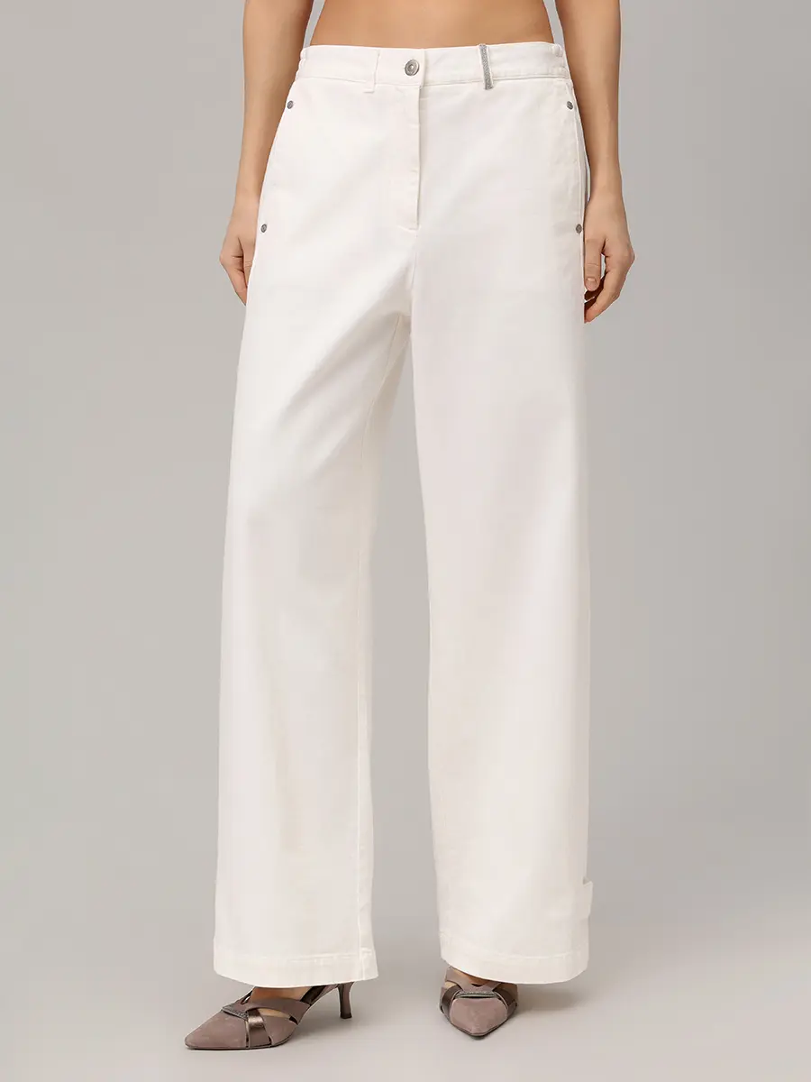 Джинсы хлопковые