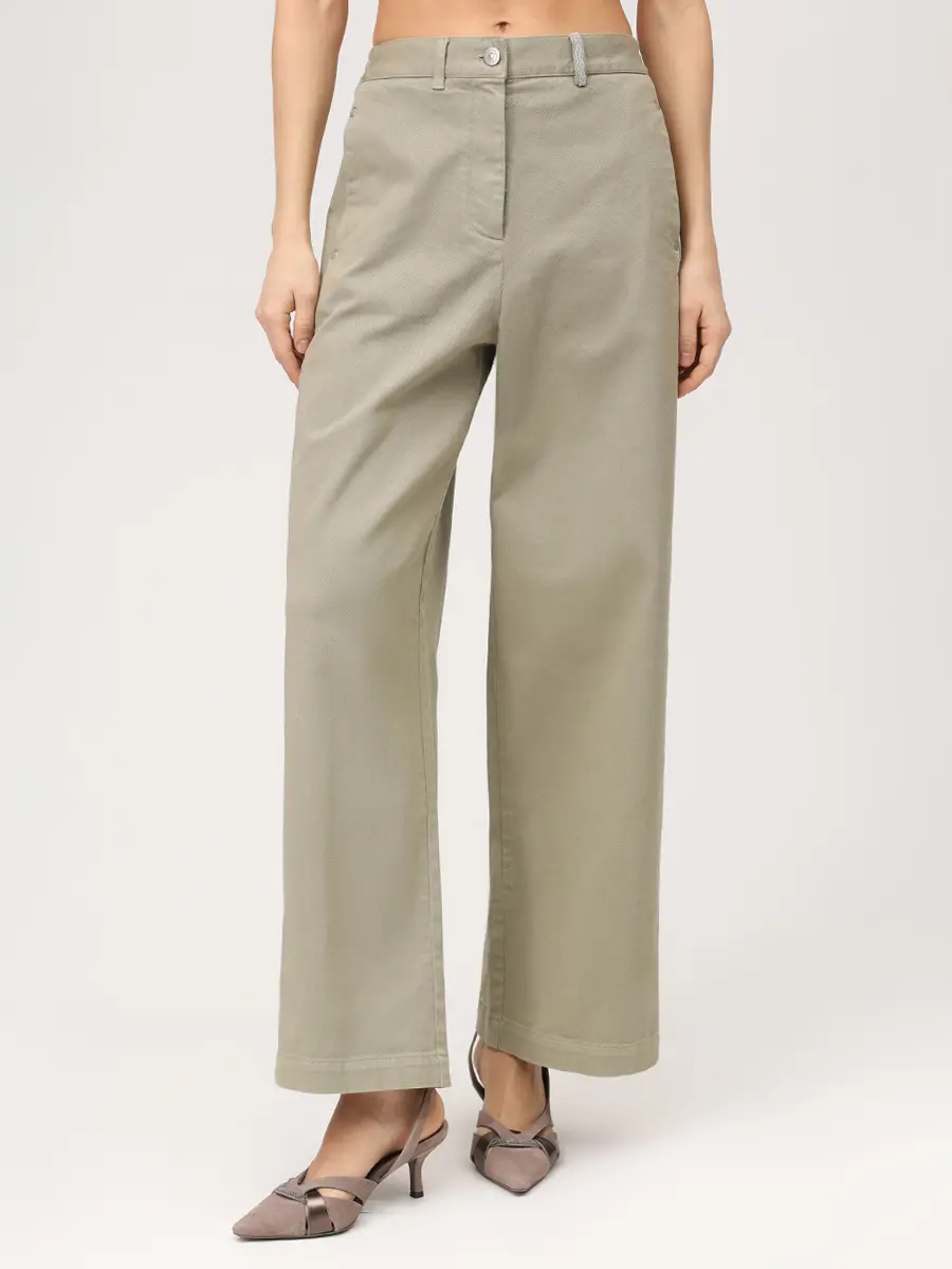 Джинсы хлопковые