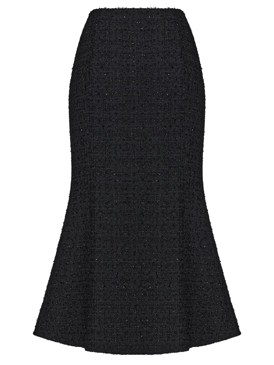 Юбка однотонная