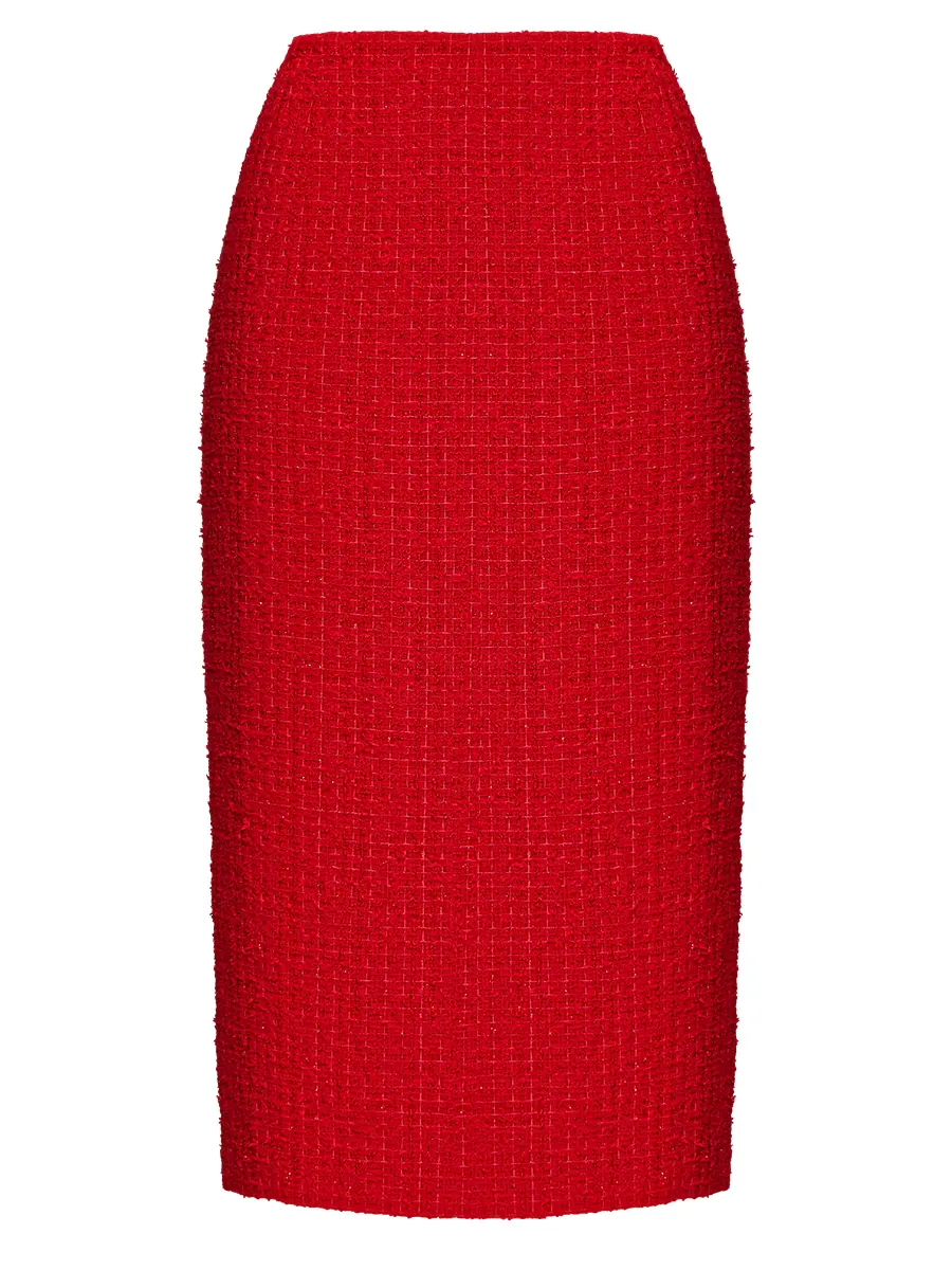 Юбка однотонная