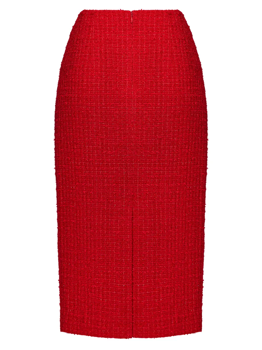 Юбка однотонная