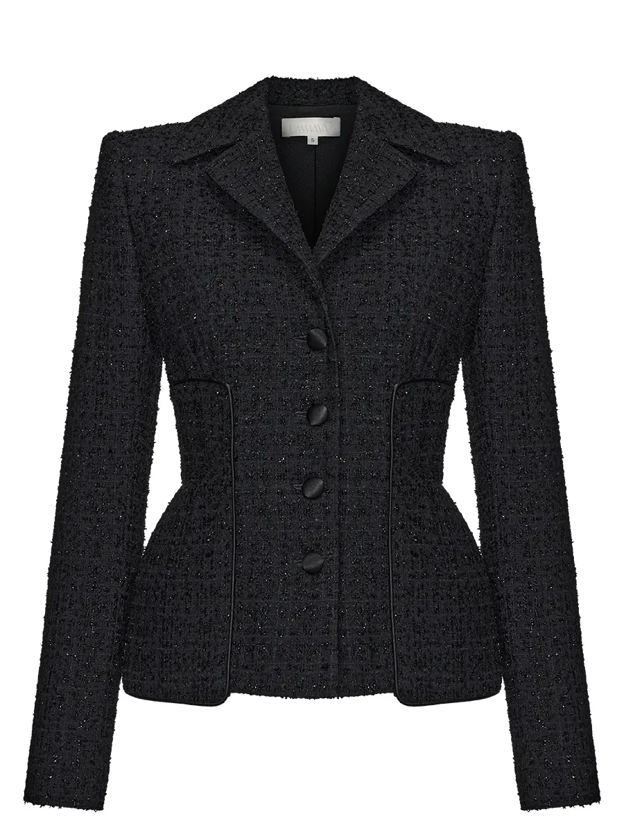 Жакет однотонный