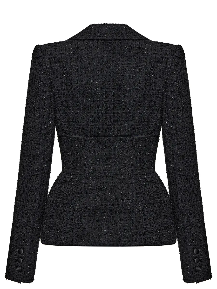 Жакет однотонный