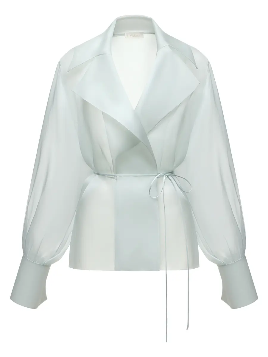 Блуза шелковая