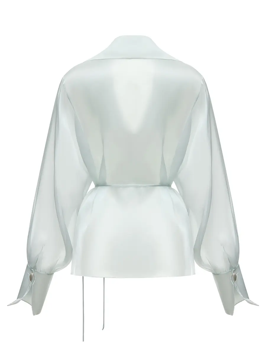 Блуза шелковая