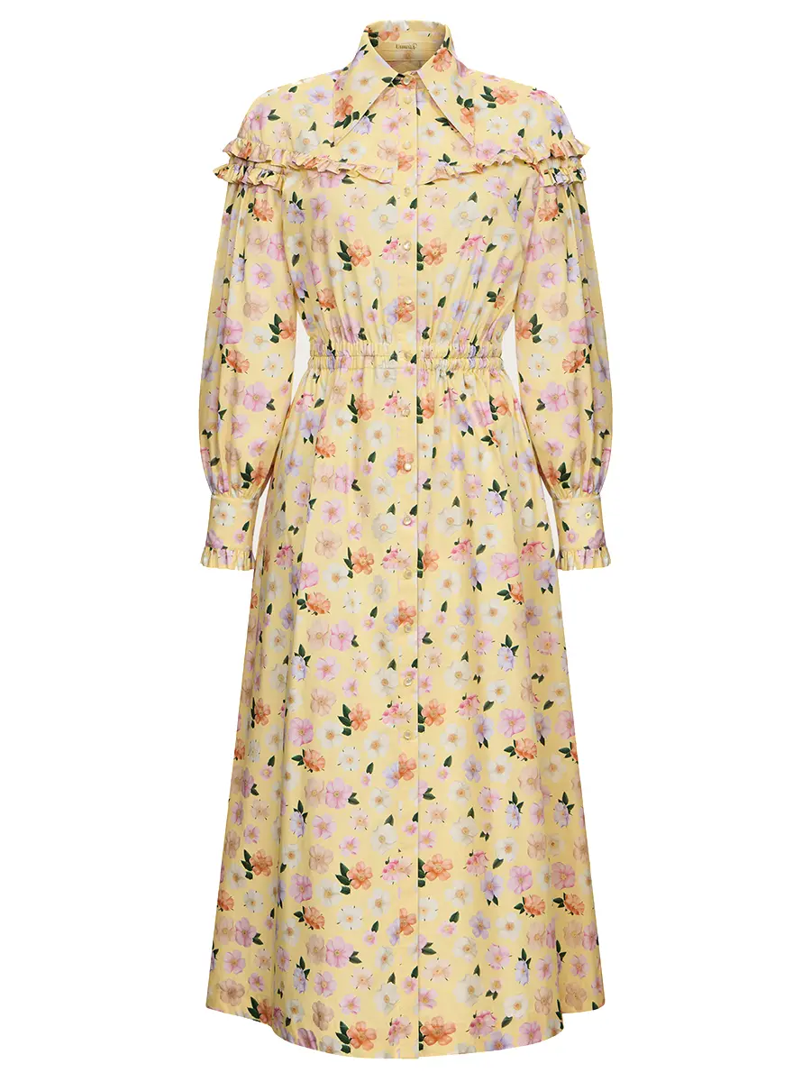 Платье хлопковое