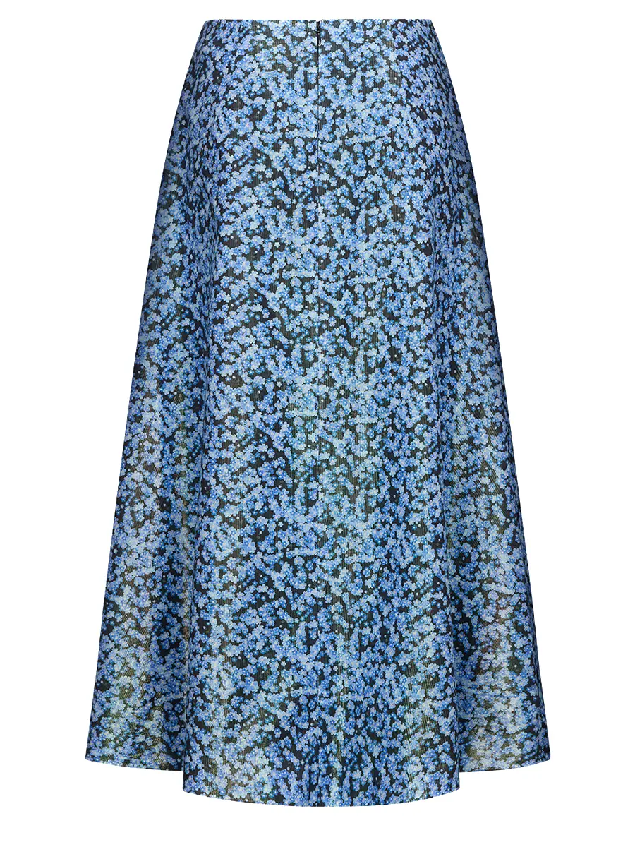 Юбка шелковая