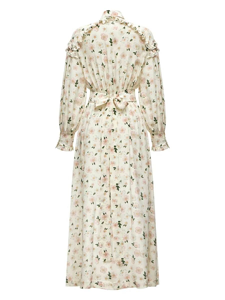 Платье шелковое