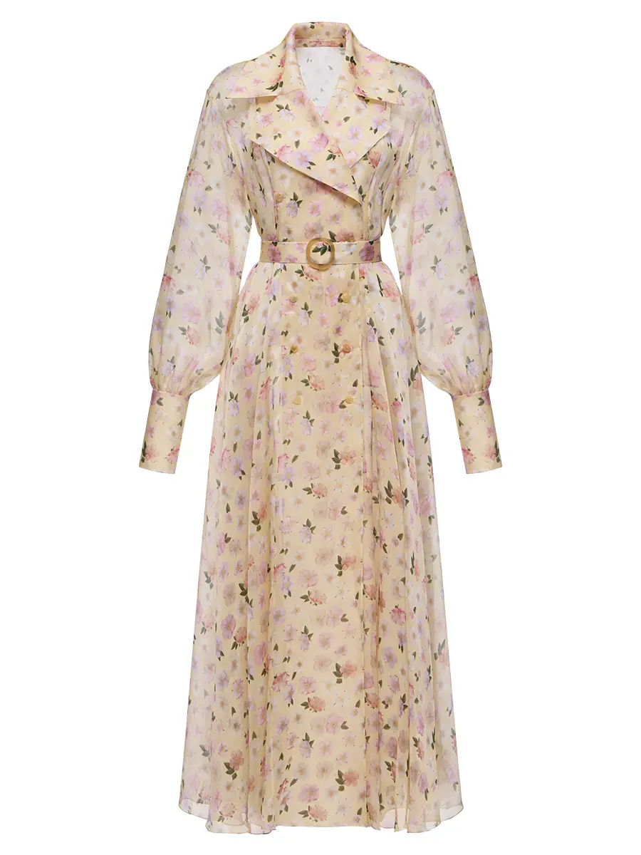 Платье шелковое