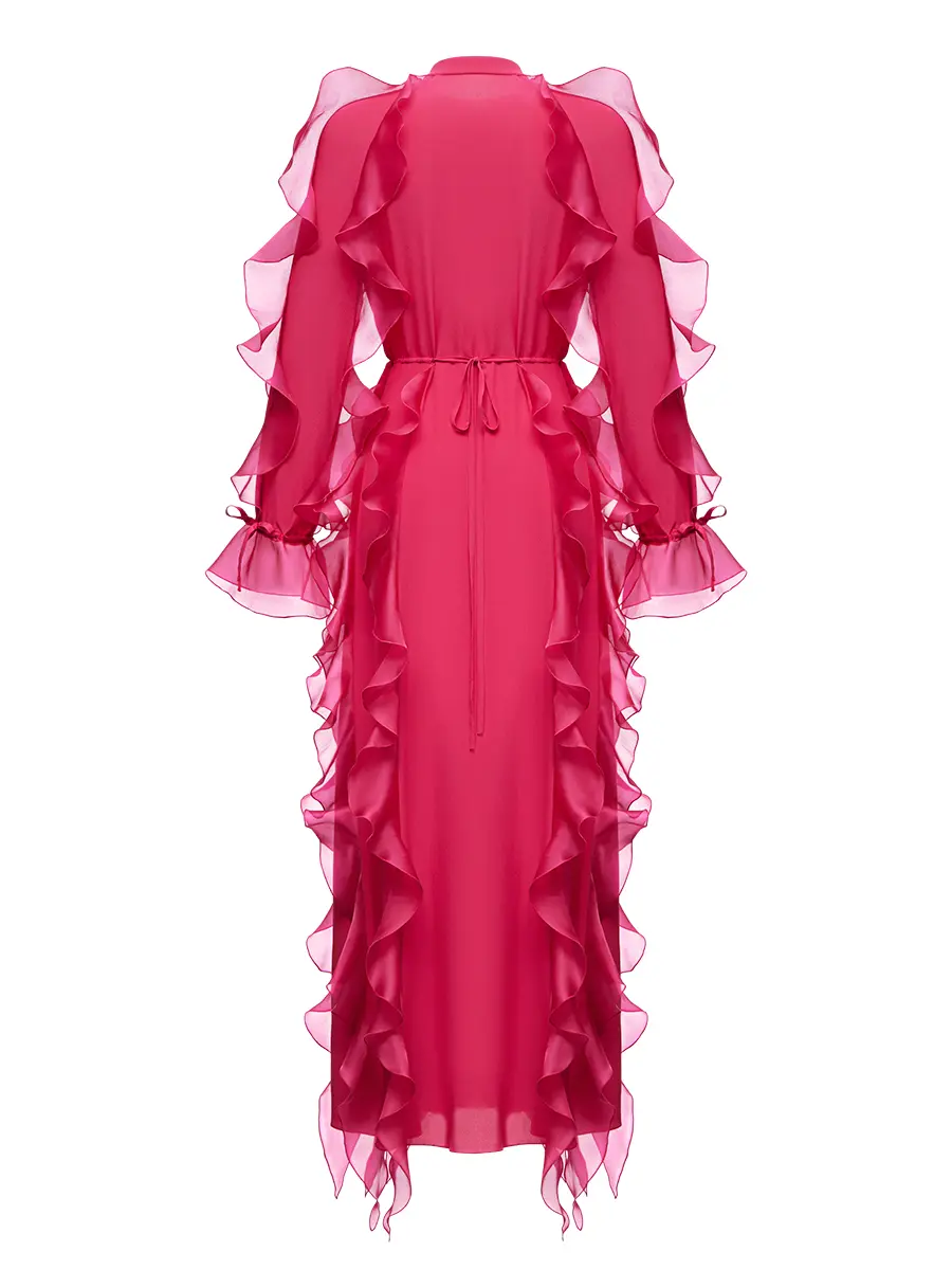 Платье шелковое