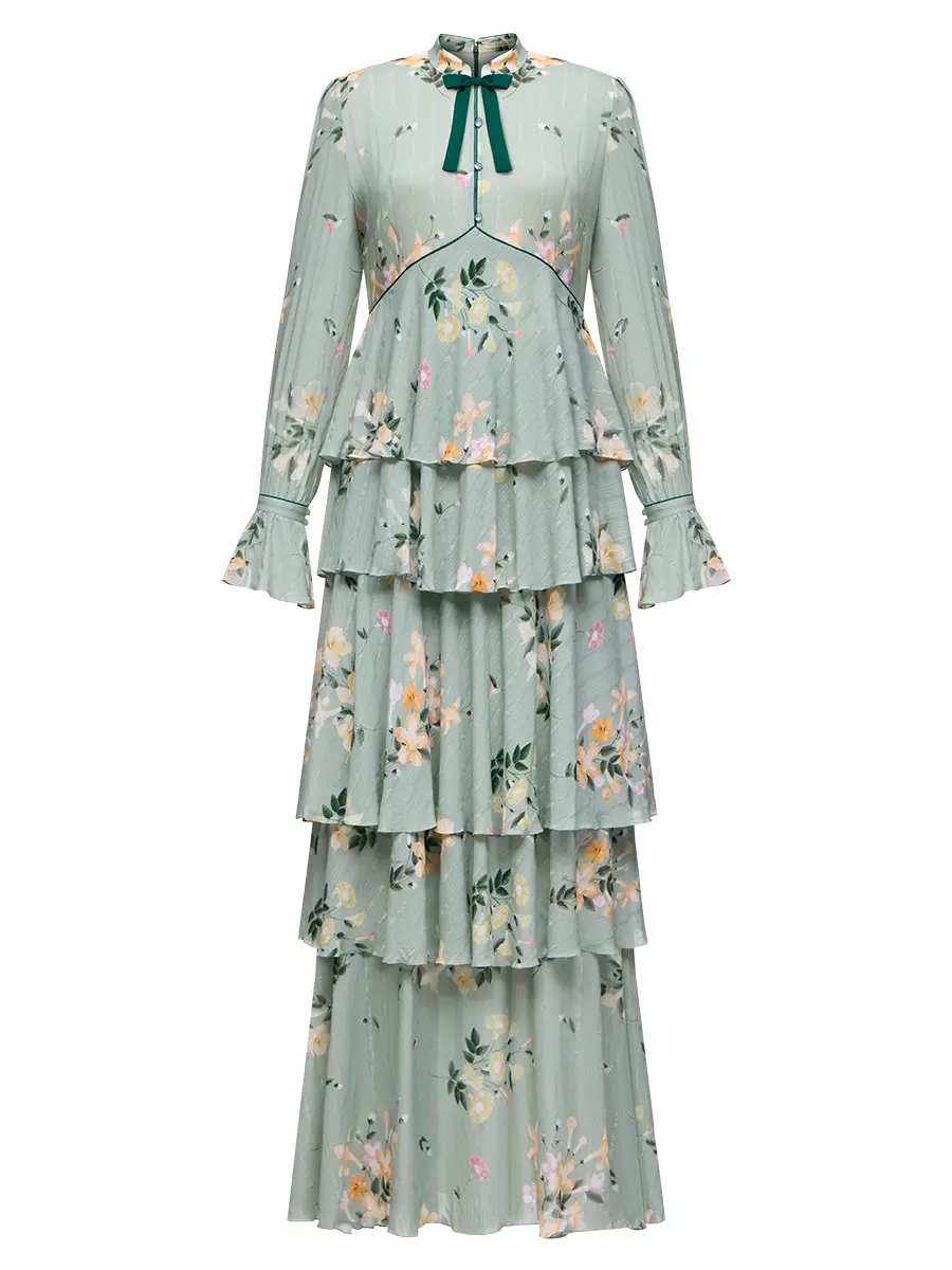 Платье из вискозы