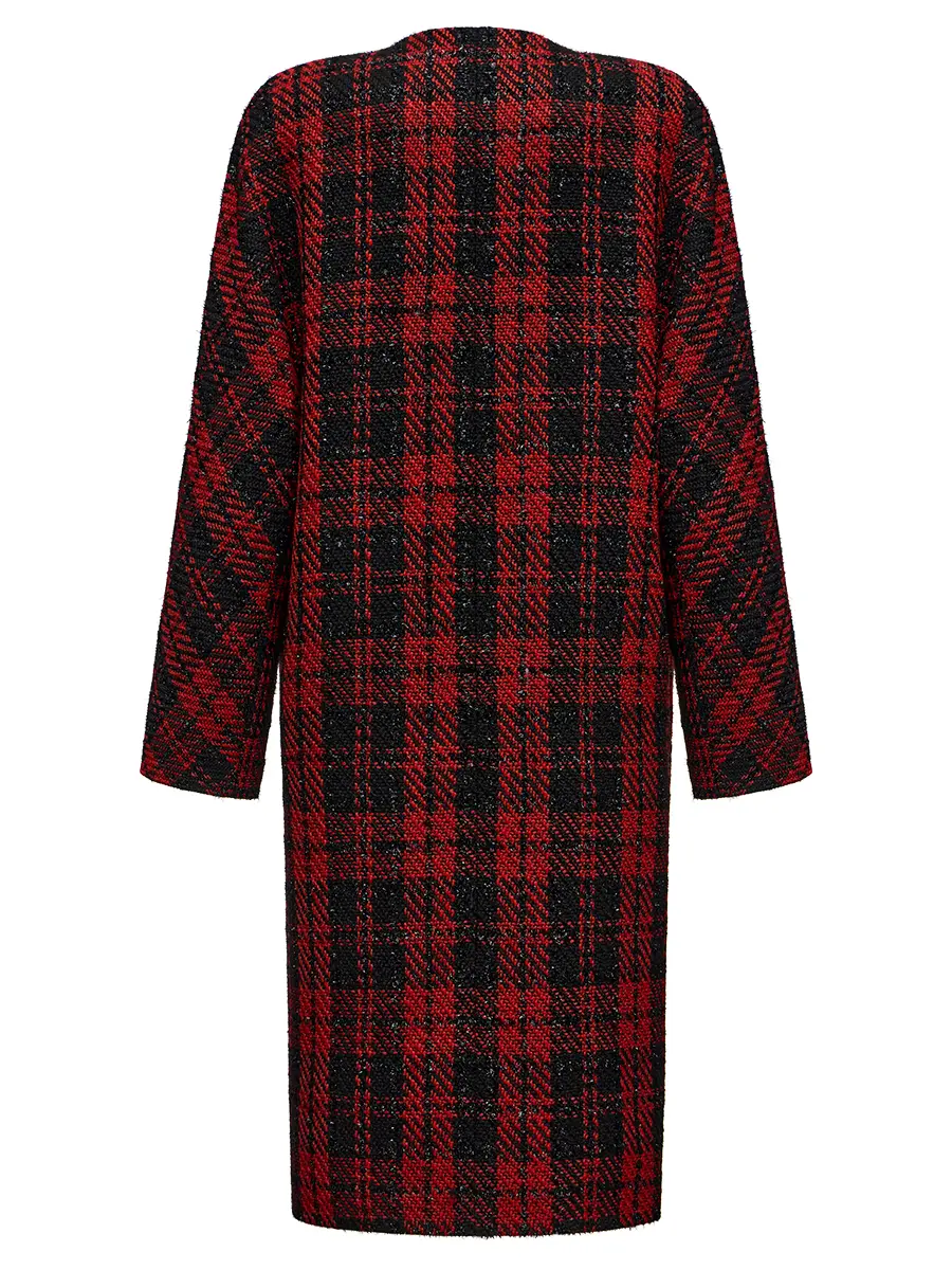 Пальто в клетку