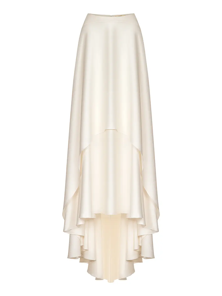 Юбка шелковая