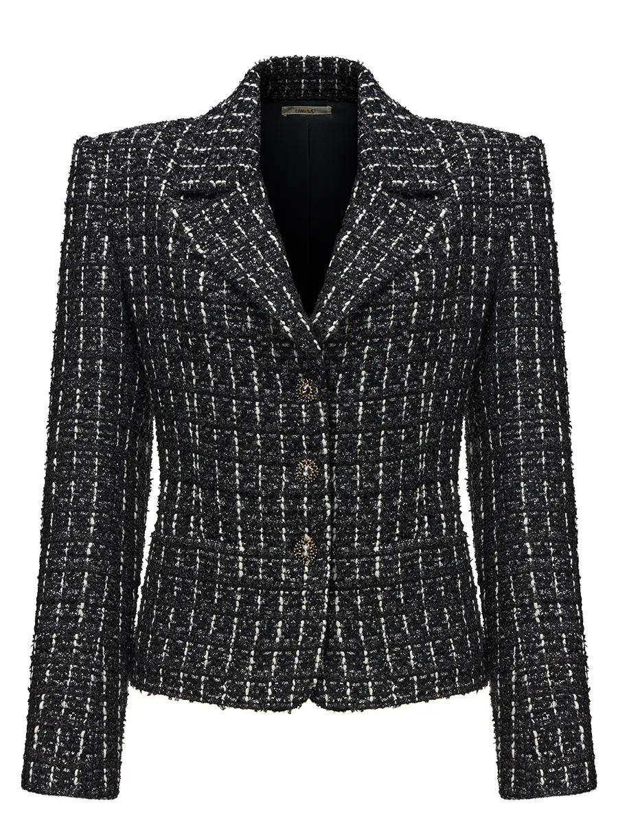 Жакет в клетку