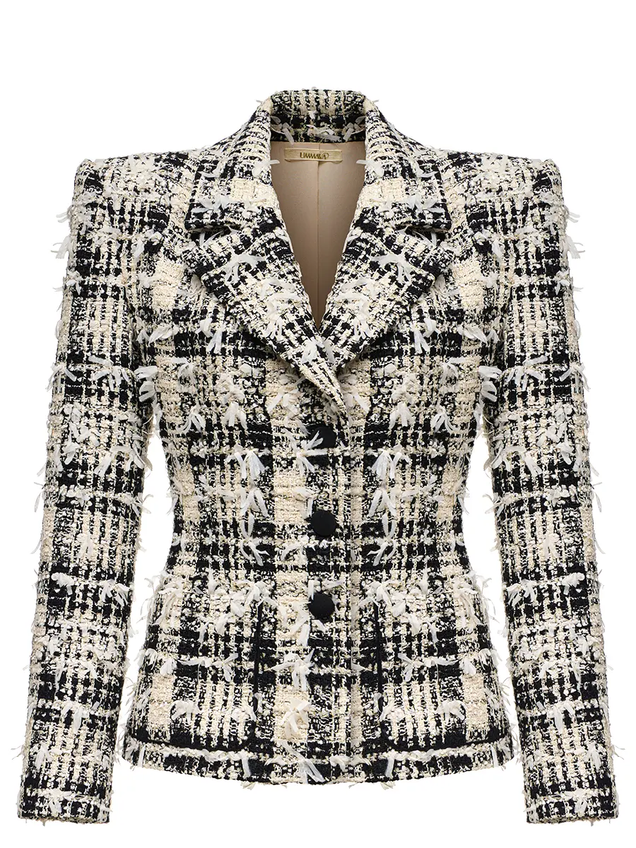 Жакет в клетку