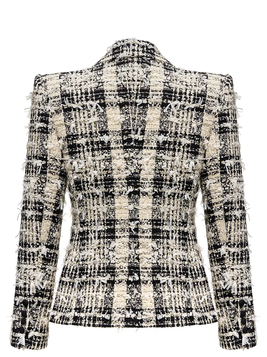 Жакет в клетку