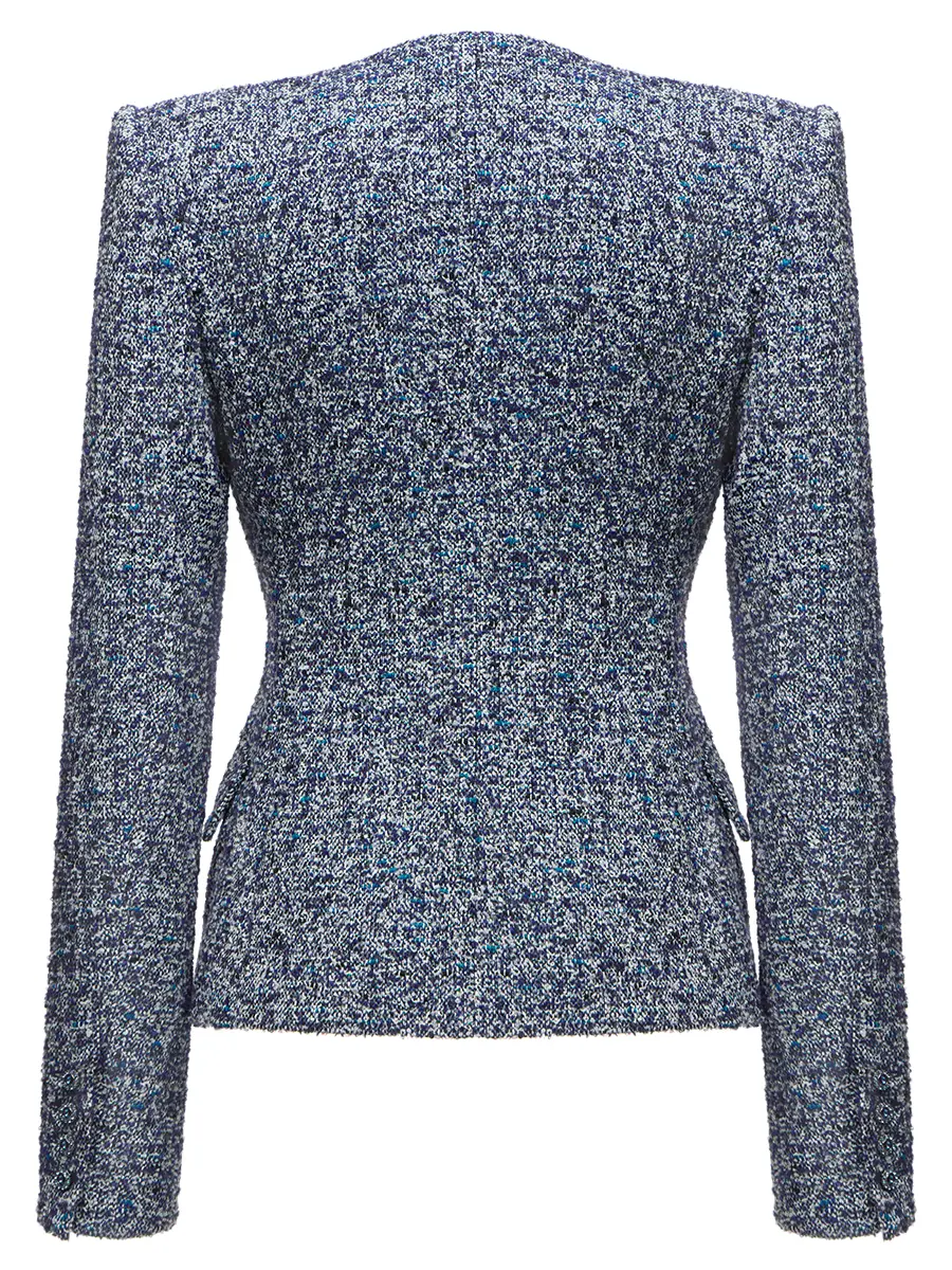 Жакет однотонный