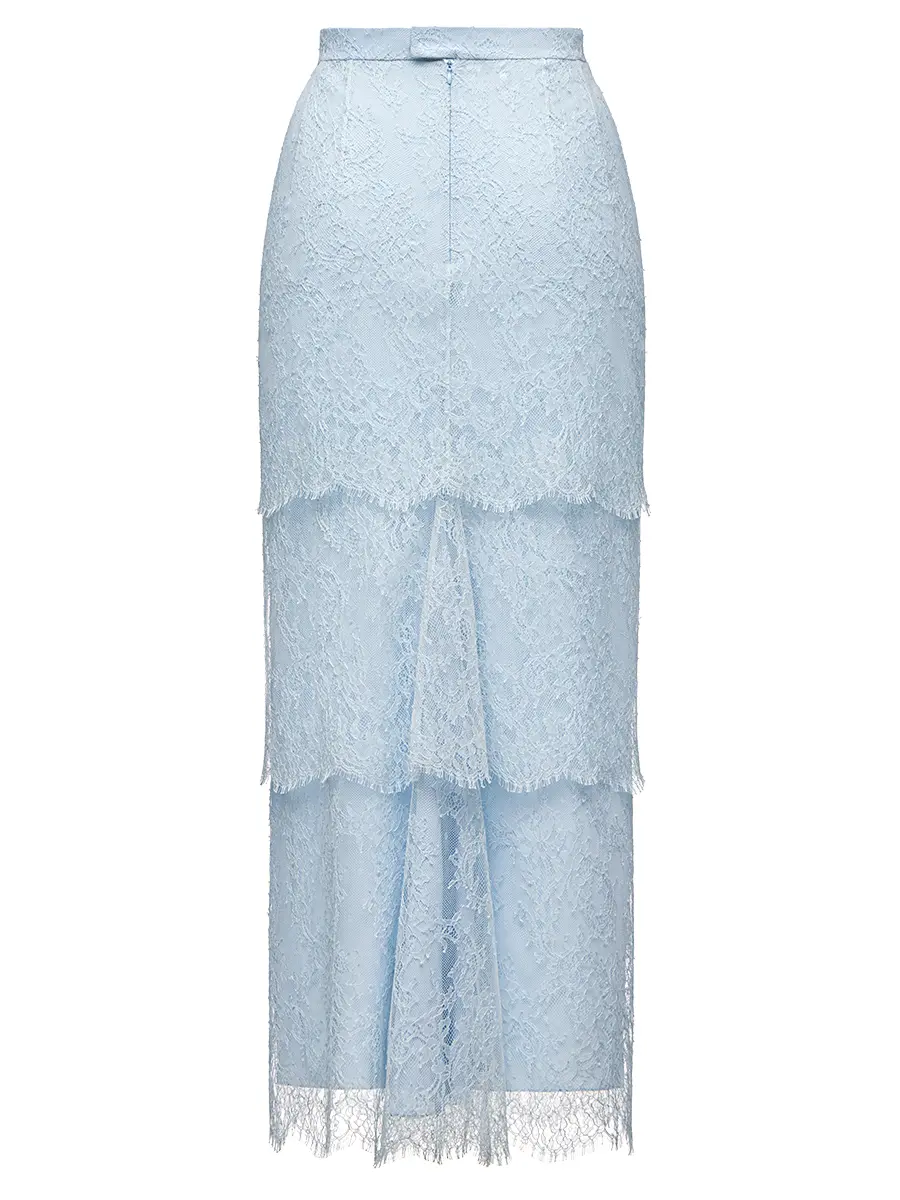 Юбка шелковая