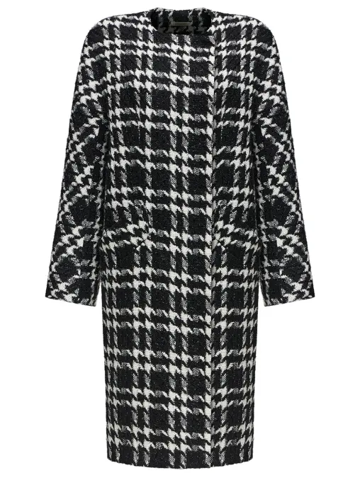 Пальто в клетку UMMAYA