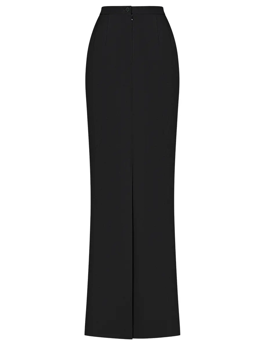 Юбка однотонная