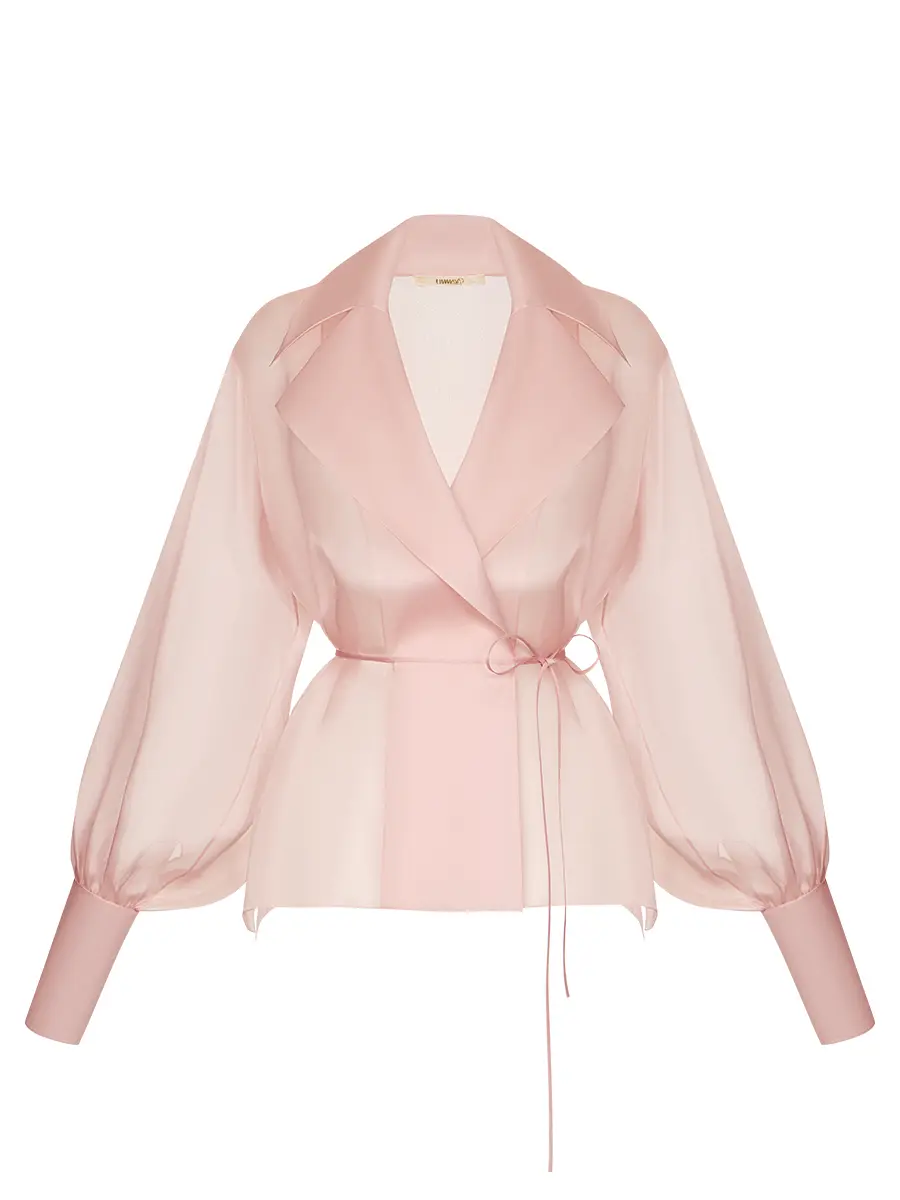 Блуза шелковая