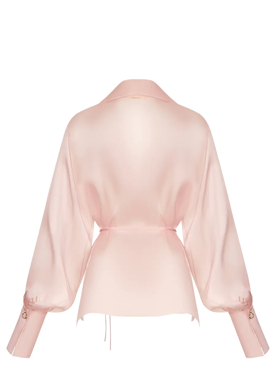 Блуза шелковая