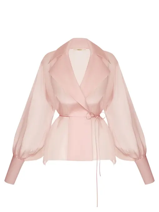 Блуза шелковая UMMAYA