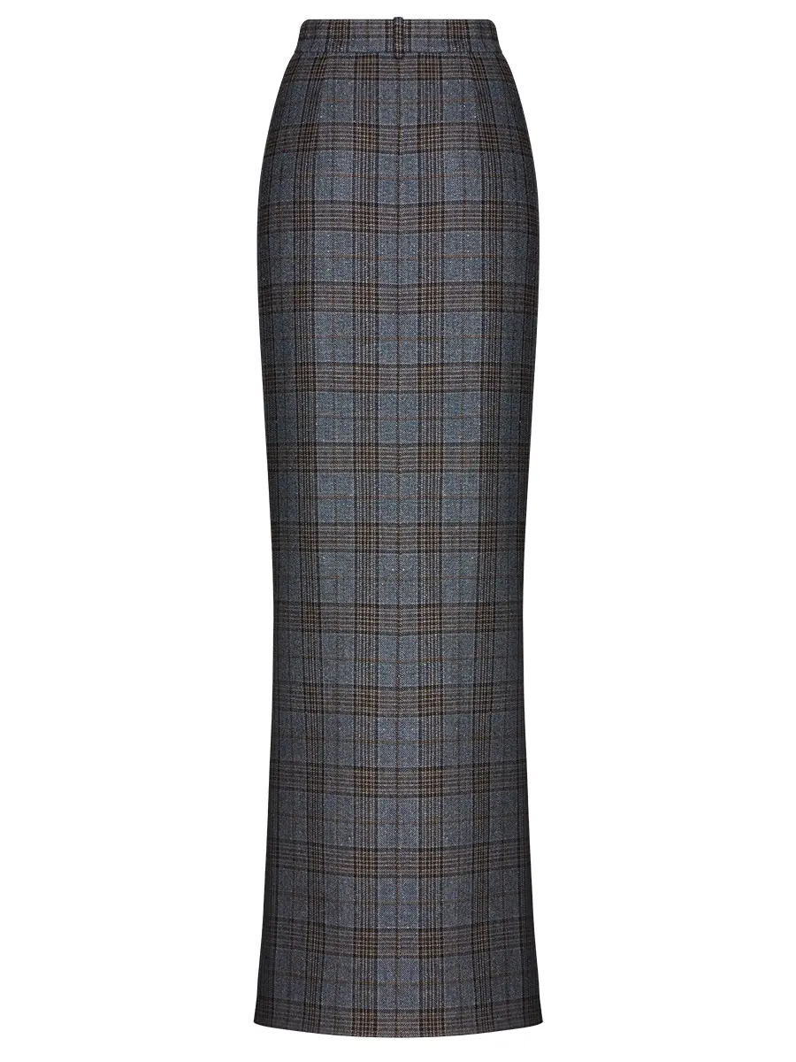 Юбка шерстяная