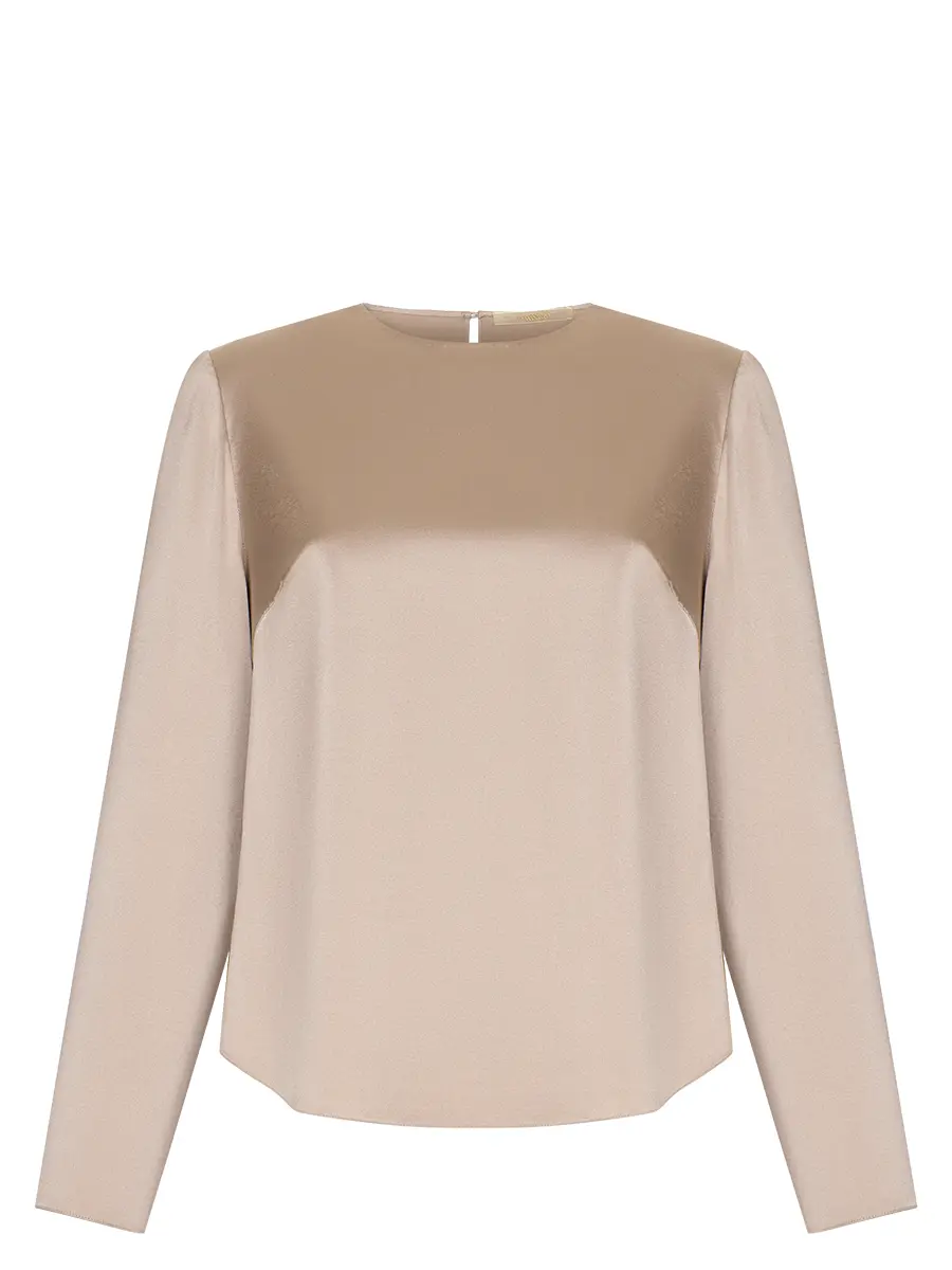 Блуза шелковая