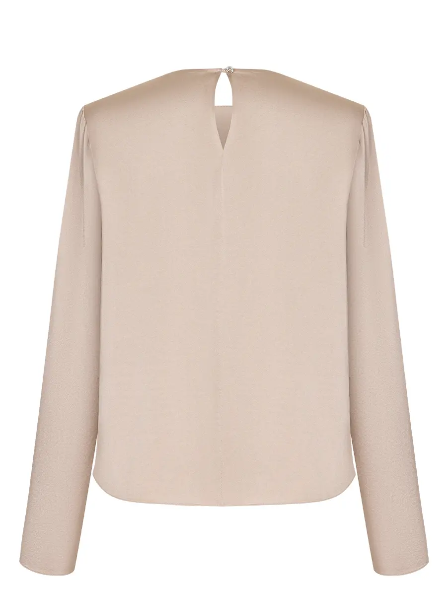 Блуза шелковая