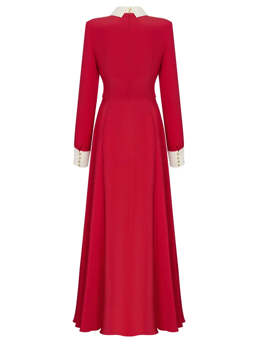 Платье шелковое