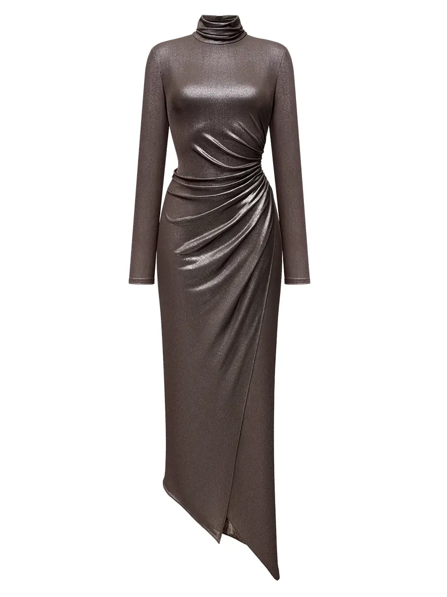 Платье однотонное