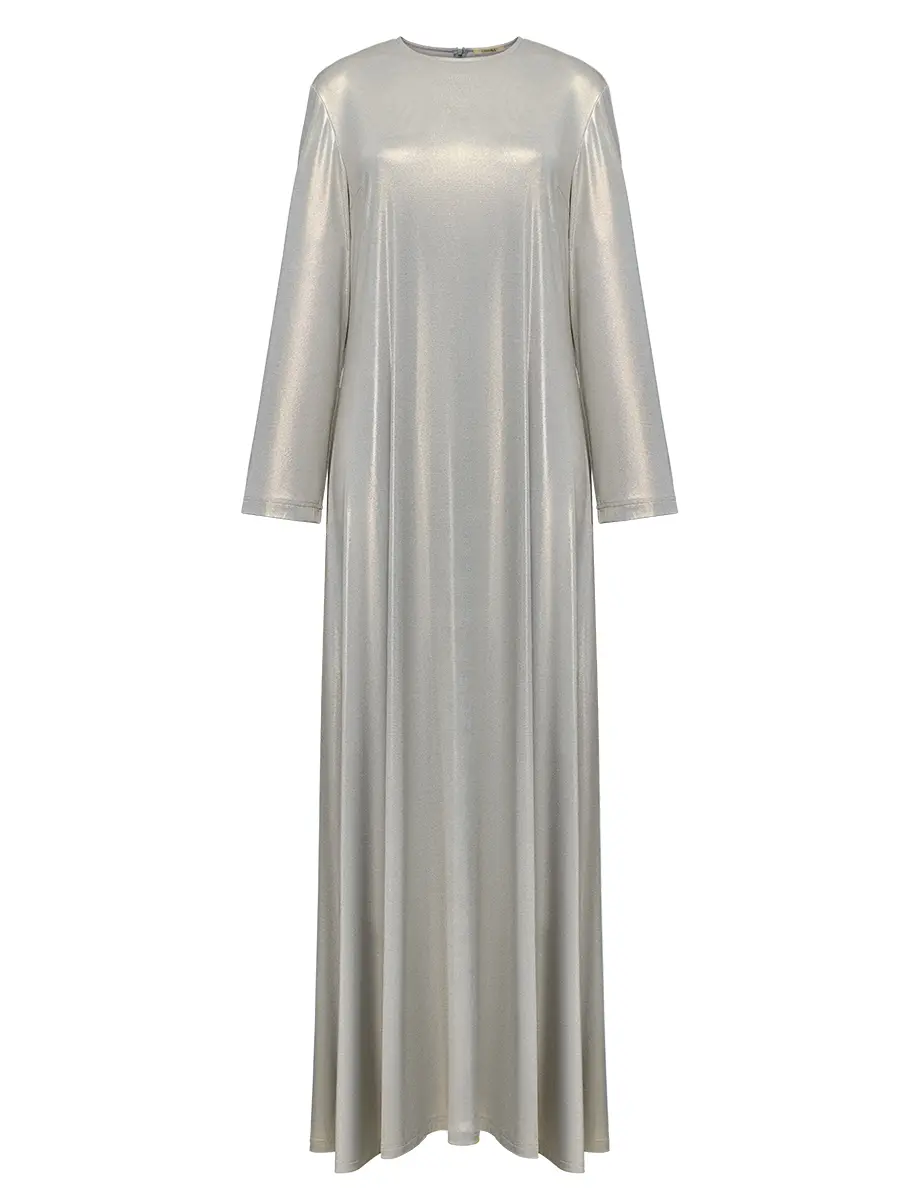 Платье однотонное