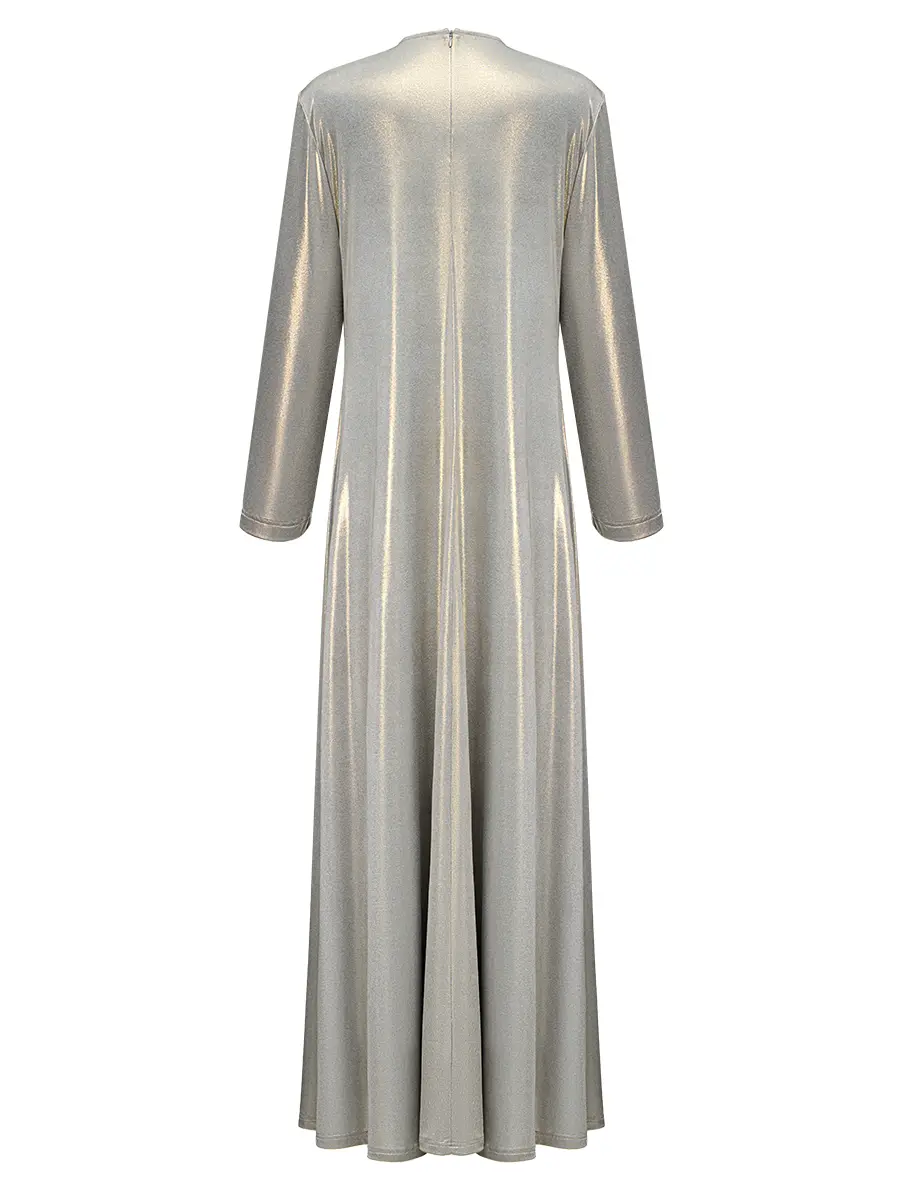 Платье однотонное