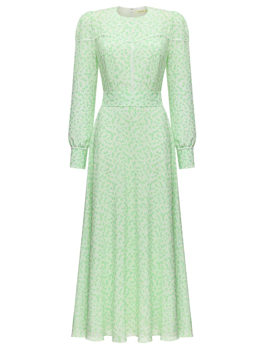 Платье шелковое